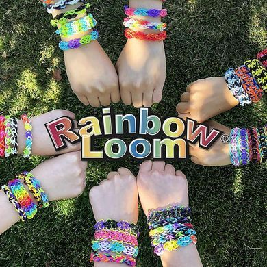 Мега-комбинированный набор Rainbow Loom Duo Combo with Jewel Rubber Bands для плетения браслетов (812317025825)