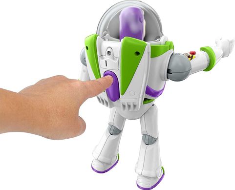 Інтерактивна ігрова фігурка Базз Лайтер Mattel Disney Pixar Toy Story Buzz Lightyear Історія іграшок 4 (HFY34)