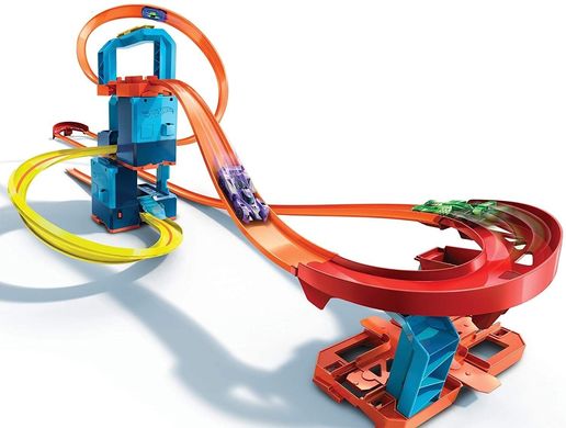 Трек Hot Wheels Track Builder Unlimited Ultra Stackable Booster Kit Motorized Моторизованний набір 5 в 1 (GWT44)