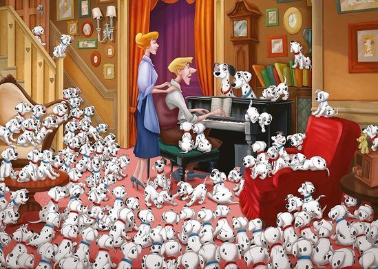 Пазл Ravensburger Collector's Edition Disney 101 Dalmations 101 Далматинець - 1000 шт. (&lrm;&lrm;&lrm;13973)