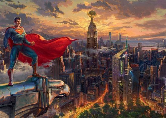 Пазл Schmidt Thomas Kinkade Superman Protector of Metropolis Супермен Захистник Метрополії 1000 шт. (57590)