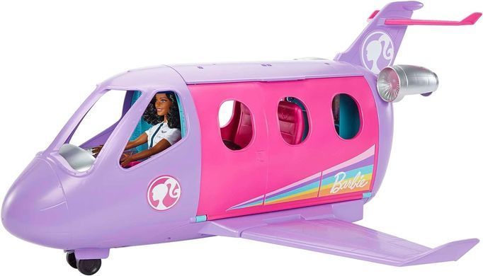 Игровой набор Barbie Dreamplane Transforming Playset Самолет мечты с куклой Барби - пилот (HCD49)