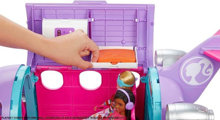 Игровой набор Barbie Dreamplane Transforming Playset Самолет мечты с куклой Барби - пилот (HCD49)