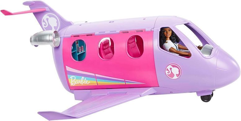 Игровой набор Barbie Dreamplane Transforming Playset Самолет мечты с куклой Барби - пилот (HCD49)