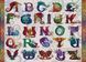 Пазл Ravensburger Dragon Alphabet  Алфавит дракона 1000 шт. (&lrm;16814)