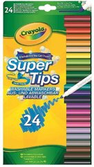 Набор фломастеров Crayola Super Tips Markers, Washable Markers 24 штук (58-5057-E-000)