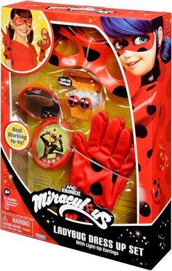 Набор для переодевания с подсветкой Miraculous Ladybug Playmates Toys &ndash; костюм Леди Баг для девочек