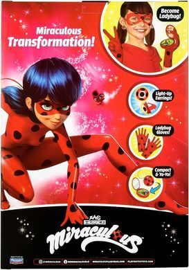Набор для переодевания с подсветкой Miraculous Ladybug Playmates Toys &ndash; костюм Леди Баг для девочек