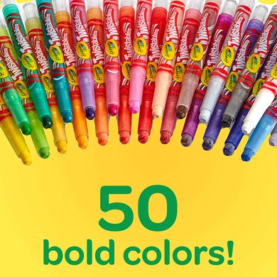 Набор восковых карандашей Crayola Twistables Crayons 50 шт (‎52-3420)