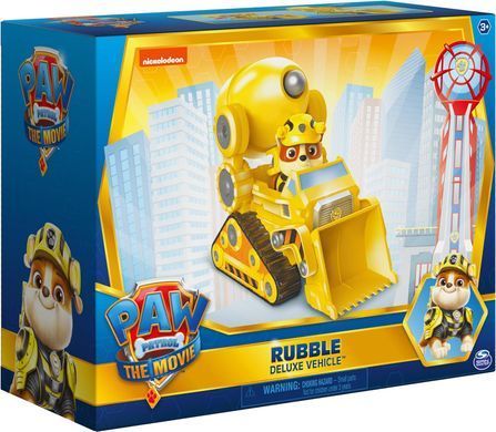 Ігровий набір Spin Master Paw Patrol Rubble Deluxe Бетонозмішувач Здорованя (6061928)
