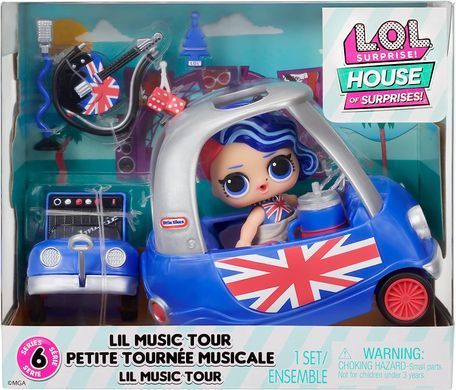 Игровой набор LOL Surprise OMG House of Surprises Маленькие комнатки Музыкальное турне Озорницы (583783)