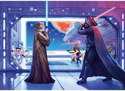 Пазл Schmidt Thomas Kinkade Star Wars Obi Wan's Final Battle 1000 шт. (59953)