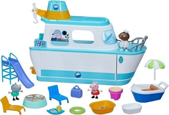 Игровой набор Peppa Pig Cruise Ship Круизный лайнер корабль Свинки Пеппы
