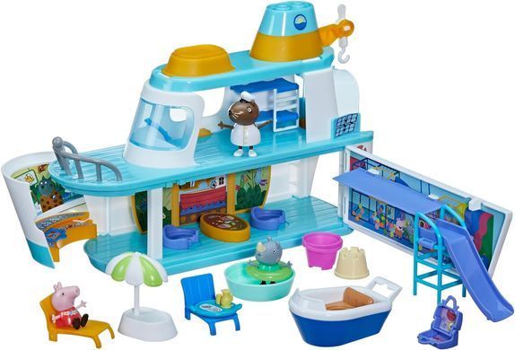 Игровой набор Peppa Pig Cruise Ship Круизный лайнер корабль Свинки Пеппы
