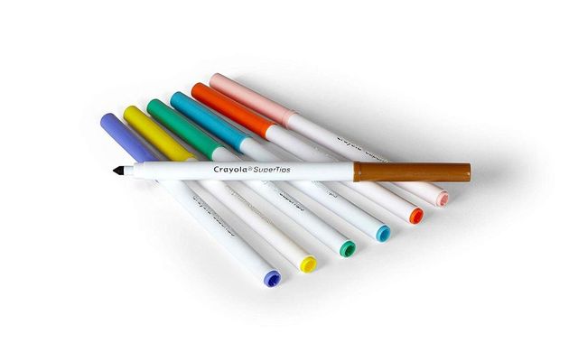 Набір фломастерів Crayola Super Tips Markers, Washable Markers 24 штук (58-5057-E-000)