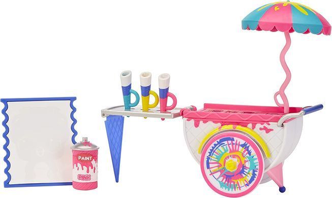 Игровой набор LOL Surprise OMG House of Surprises Art Cart Маленькие комнатки Арт-тележка Художницы (583806)