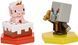 Игровой набор мини-фигурок Minecraft Earth Boost Minis Figures, Pigging Out Pig and Undying Evoker (GMD16)