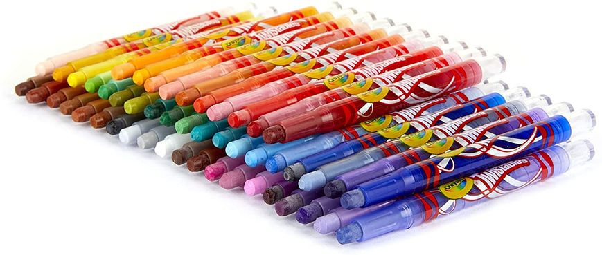 Набор восковых карандашей Crayola Twistables Crayons 50 шт (‎52-3420)