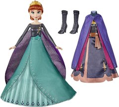 Кукла Hasbro Frozen 2 Anna Queen Холодное сердце  Королевский наряд Анна 28 см (E9419)