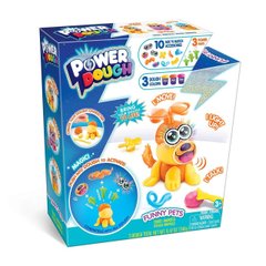 Игровой набор пластилина Power Dough Sea Creatures Веселая животное с эффектами света и звука (273006)