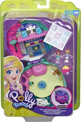 Ігровий набір Поллі Покет Mattel Polly Pocket Pocket World Lil' Ladybug Garden Кишеньковий Світ Сад сонечка (GKJ48)