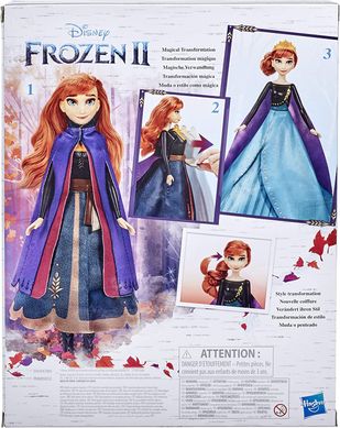 Кукла Hasbro Frozen 2 Anna Queen Холодное сердце  Королевский наряд Анна 28 см (E9419)