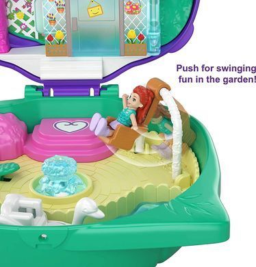 Ігровий набір Поллі Покет Mattel Polly Pocket Pocket World Lil' Ladybug Garden Кишеньковий Світ Сад сонечка (GKJ48)