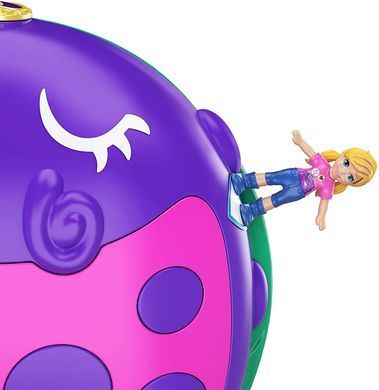 Ігровий набір Поллі Покет Mattel Polly Pocket Pocket World Lil' Ladybug Garden Кишеньковий Світ Сад сонечка (GKJ48)