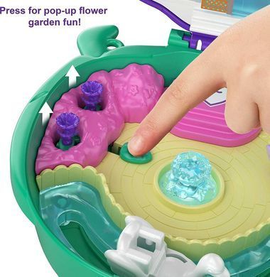 Ігровий набір Поллі Покет Mattel Polly Pocket Pocket World Lil' Ladybug Garden Кишеньковий Світ Сад сонечка (GKJ48)