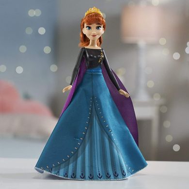 Кукла Hasbro Frozen 2 Anna Queen Холодное сердце  Королевский наряд Анна 28 см (E9419)