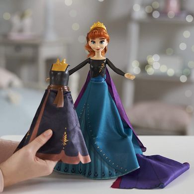 Кукла Hasbro Frozen 2 Anna Queen Холодное сердце  Королевский наряд Анна 28 см (E9419)