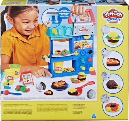 Ігровий набір з пластеліном Play-Doh Kitchen Creations Ресторан шеф-кухаря (F8107)