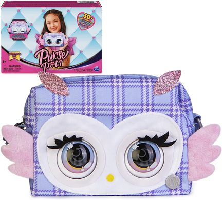 Интерактивная сумочка Spin Master Purse Pets Hoot Couture Owl Сова (6064395)