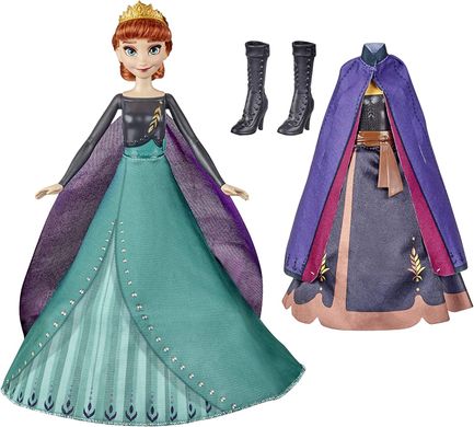 Лялька Hasbro Frozen 2 Anna Queen Крижане серце  Королівське вбрання Анна 28 см (E9419)