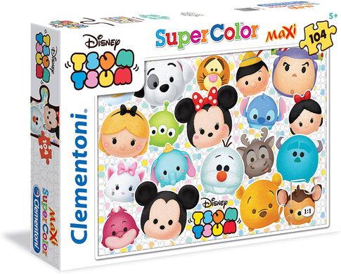 Пазл Clementoni Supercolor Puzzle MAXI  Tsum 104 шт. (239757)