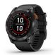 Смарт-годинник Garmin Fenix 7X Pro Solar Edition Slate Grey with Black Band 51 mm (010-02778-01)