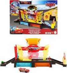 Ігровий набір Тачки Mattel Disney Pixar Cars Color Changers Car Wash Автомийка Race Ready із машинкою Color Changers Lightning McQueen (JBM70)