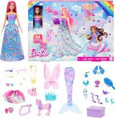Игровой набор ​Barbie Dreamtopia Advent Calendar Рождественский Адвент календарь (HRG90)