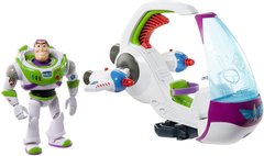 Ігровий набір Mattel Toy Story Disney and Pixar Galaxy Explorer Spacecraft & Buzz Космічний корабель Базз (GRG28)