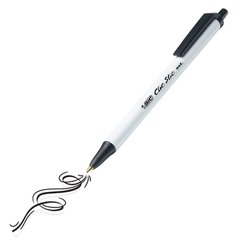 Ручка автоматическая BIC Clic Stic Retractable Ball Pen (1.0mm) Black Масляная черная (CSM11-Blk)