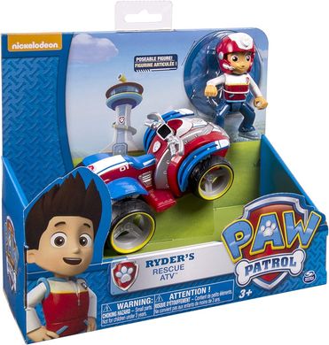 Ігровий набір Spin Master Paw Patrol Ryder's Rescue ATV Щенячий патруль Райдер і квадроцикл (20063724-6024006)