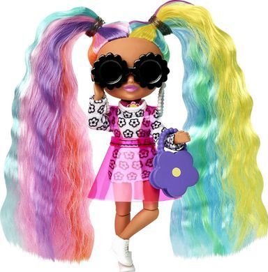 Лялька Barbie Extra Minis #6 Леді веселка (HHF82)