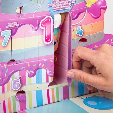 Игровой набор с куклой Cry Babies Magic Tears My Birthday Countdown Sweety Адвент календарь День рождения (904019)
