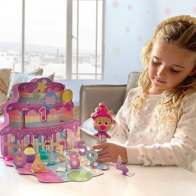 Игровой набор с куклой Cry Babies Magic Tears My Birthday Countdown Sweety Адвент календарь День рождения (904019)
