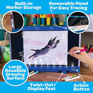 Дошка для малювання з підсвічуванням Crayola Ultimate Light Board Drawing Tablet Синій (747236)