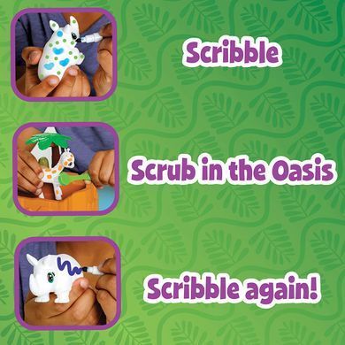 Набор для творчества Crayola Scribble Scrubbie Safari Animals Сафари (747267)