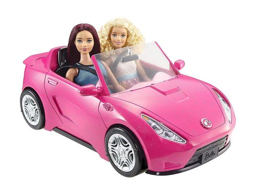 Гламурний кабріолет Barbie Glam Convertible Барбі машина для 2 ляльок (DVX59)