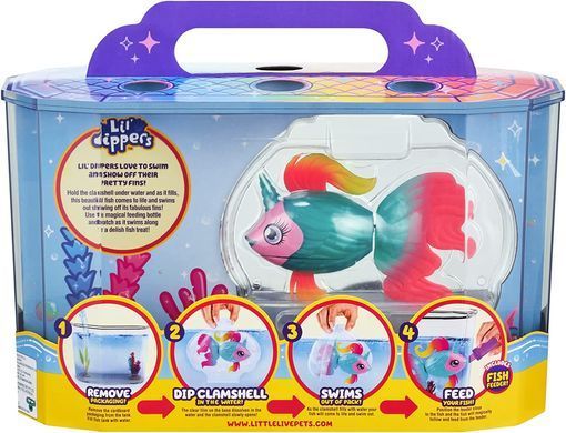Інтерактивна рибка з акваріумом Little Live Pets Lil' Dippers Fantasea Ексклюзивна рибка (26408)