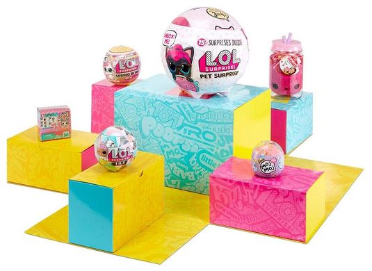 Великий ігровий набір L.O.L. Surprise! Deluxe Mega Gift Box Surprise - Mystery Gift Box з 35+ сюрпризами (‎574903)