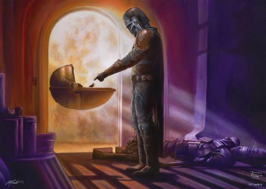 Пазл Schmidt Thomas Kinkade Star Wars The Mandalorian - Turning Point  1000 шт. (57376)
